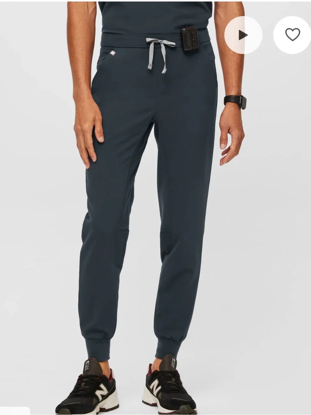 FIGS Men’s Tansen Jogger 2.0 Scrub Pants Navy Size M